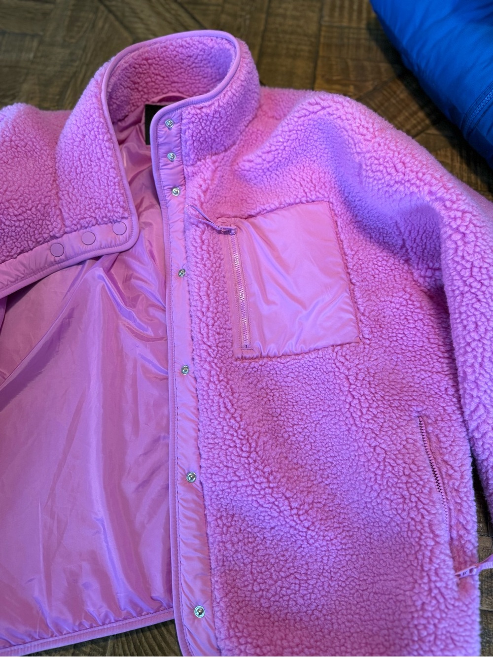 The Fabletics Tahoe Teddy Jacket ,Sz L/XL, like new ! - Picture 2 of 7